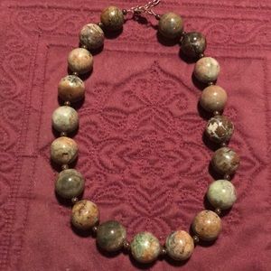 Chrysoprase Bead Necklace